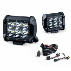 Deals ✨ Ridge Ryder 100mm LED Driving Lights 25W With Harness 😉