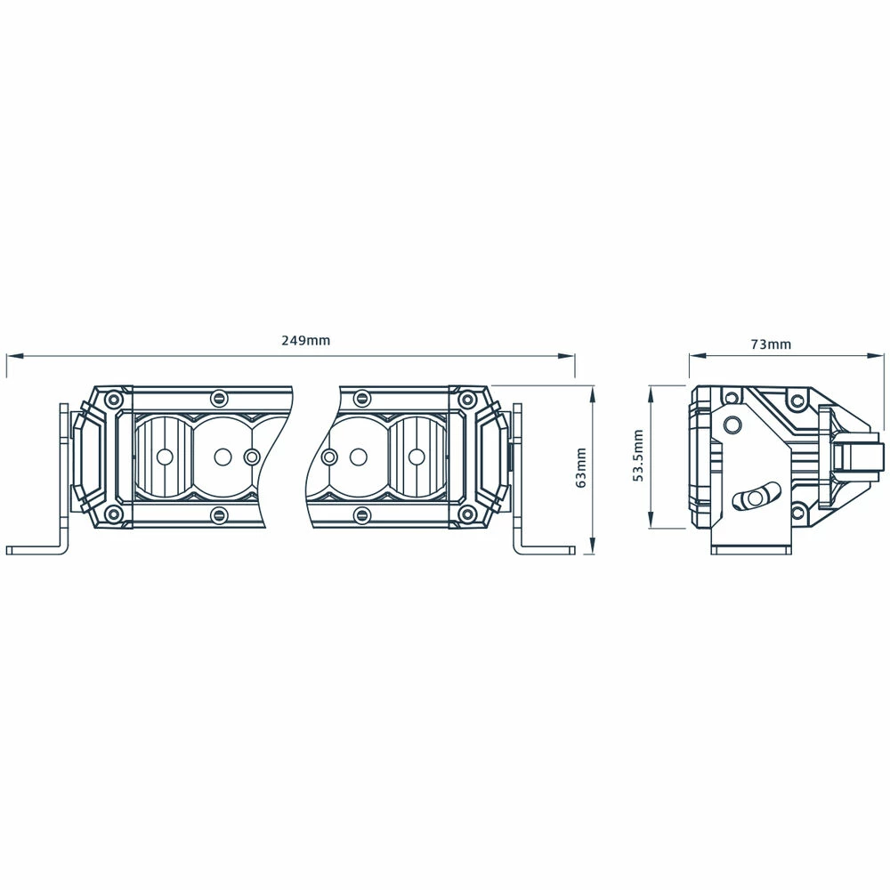 Wholesale 🤩 Ridge Ryder 7.5" LED Driving Light Bar 30W With Harness 🎁 - Image 6