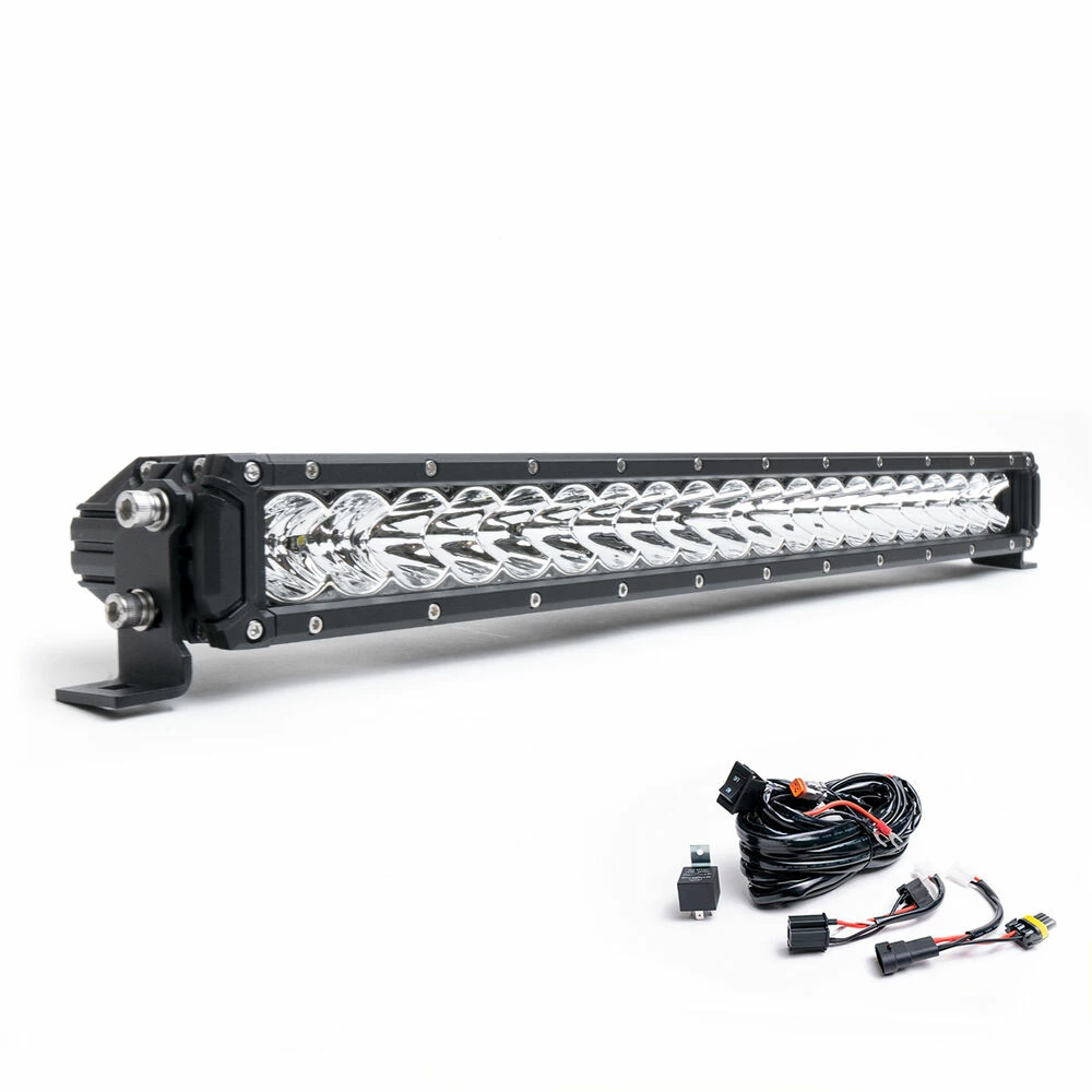 Coupon 💯 Ridge Ryder 21" LED Driving Light Bar 84W With Harness 🔥