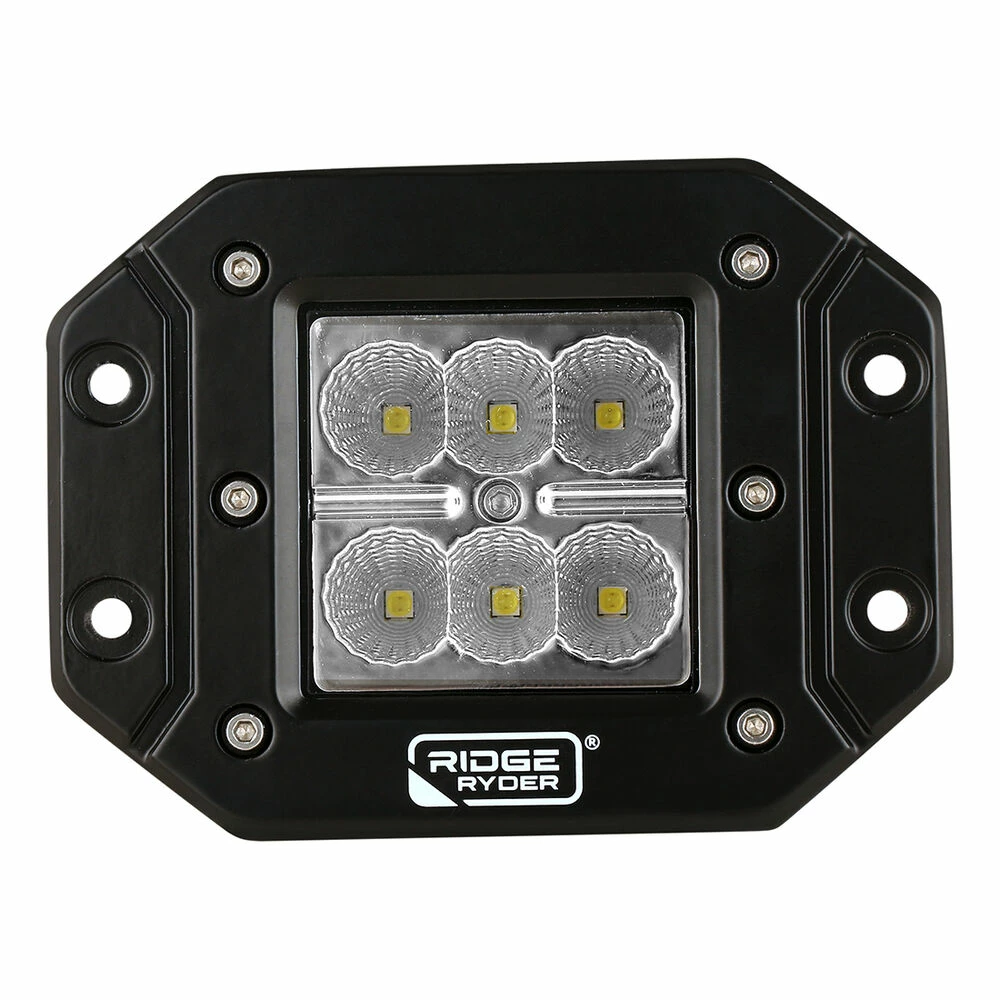Best deal 🔥 Ridge Ryder LED Flush Mount Utility Light Square 25W 🔥