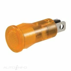 Cheapest 🔥 Narva Chrome Pilot Lamp - Amber, 24V 🔔