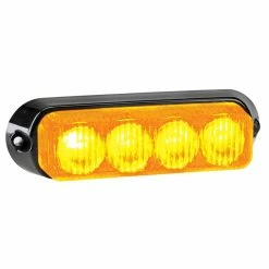 Budget ⌛ Narva High Powered LED Warning Light - Amber, 12/24V ✨