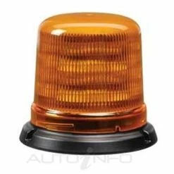 Budget 😍 Narva Eurotech LED Strobe/Rotator With 6 Selectable Flash Patterns - Flange Base - Amber, 12/24V 🎉