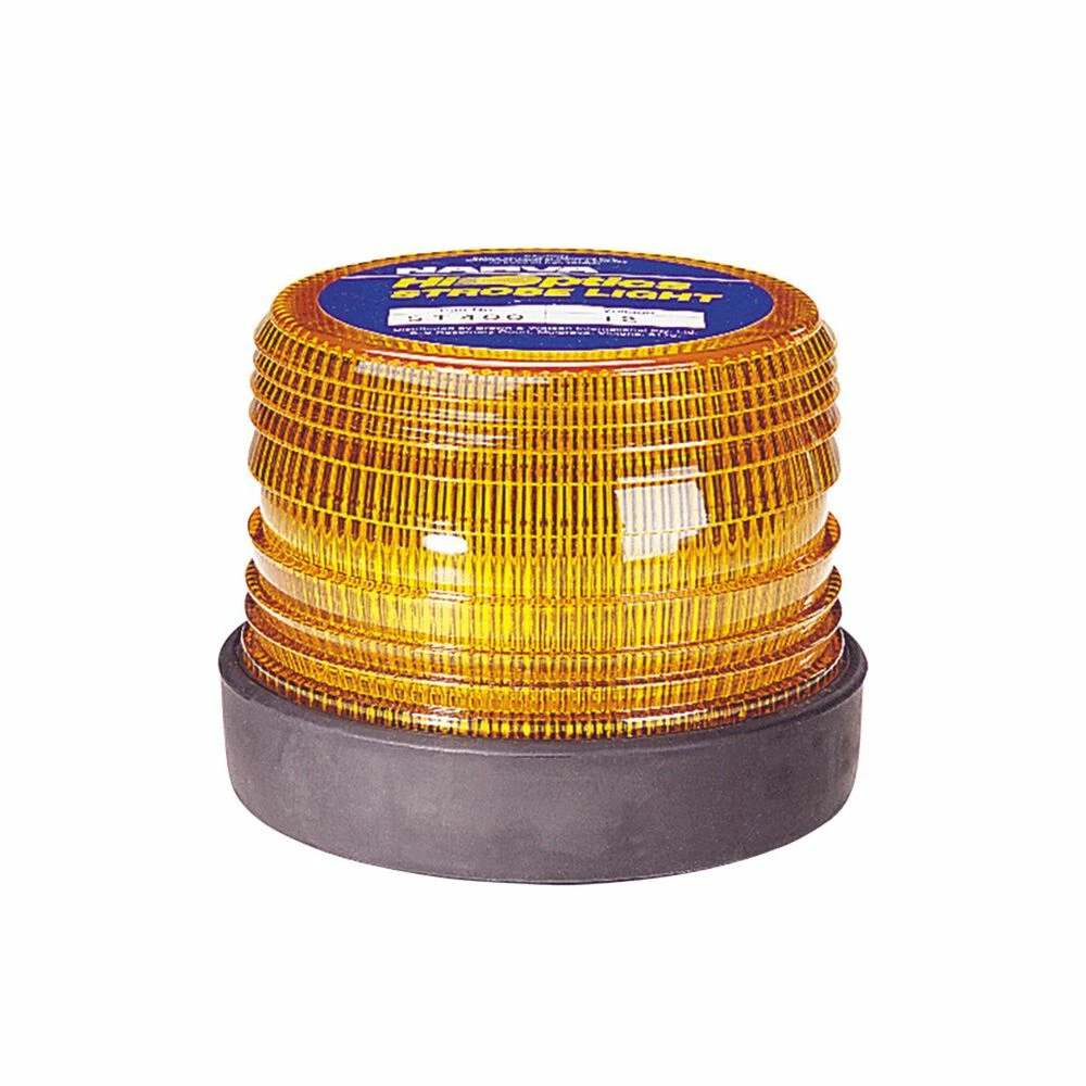 Discount 🔔 Narva Hi Optics Double Flash Strobe Light - Flange Base - Amber, 12-48V 🎉