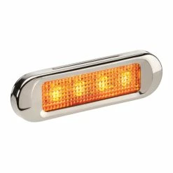 Top 10 ⌛ Narva Model 8 LED Front End Outline Marker Stainless Steel Cover - Amber 🔔