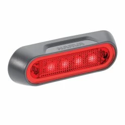 Outlet 🛒 Narva Model 8 LED Rear End Outline Marker With Grey Base - Red 😀