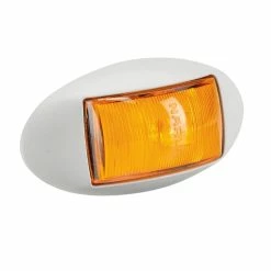 Promo ❤️ Narva Model 14 LED Front End Outline Marker Lamp White Base - Amber 🔥