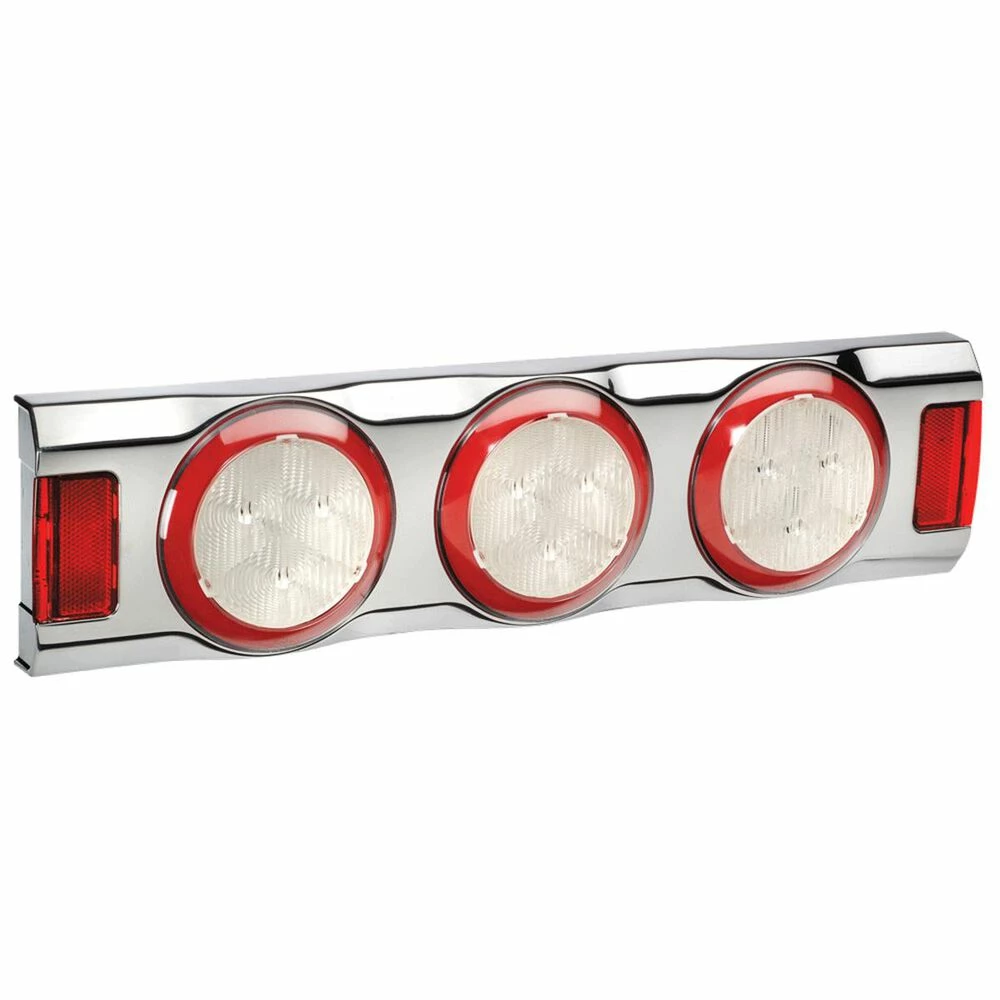 Hot Sale ✔️ Narva Indicator/Stop/Tail/Reverse Lamp - Chrome, 15-33V 🌟